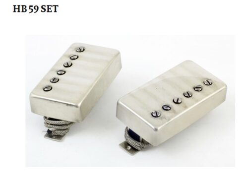 KLOPPMANN ELECTRICS – TONABNEHMER HB 59 Set Neusilberkappen light aged