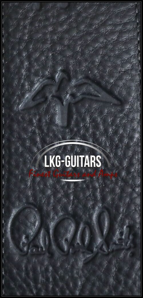 PRS Gurte - Paul Reed Smith-PRS ACC-3119 Ledergurt Bird Design Black