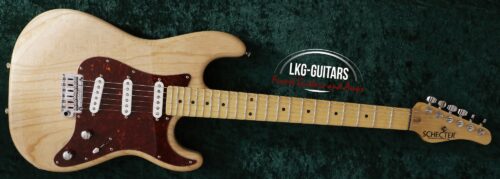 SCHECTER-USA Custom-Traditional-Natur Gloss 2-incl. Gigbag