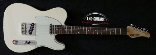 SCHECTER E-Gitarre – USA Custom Vintage PT – Monstertone PU – Vintage White – incl. Case