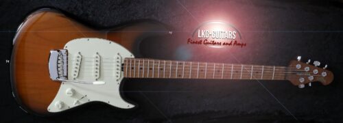 MUSIC MAN - Cutlass - SSS, Vintage Tobacco Burst - Flamed Baked Neck