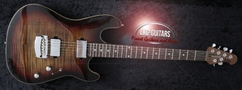 MUSIC MAN – Sabre, HH – Boujee Burst – Palisander- Tremolo – incl. Music Man Case