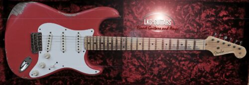 Fender Customshop 1955 Stratocaster Fiesta Red - Heavy Relic