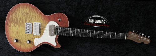 PJD – Carey Limited matte finish in Cherry burst – incl. Case – Made in England – #693#