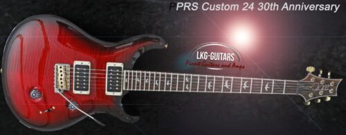 Paul Reed Smith – PRS – PRS Custom 24 30th Anniversary - Dark Cherry - 10 Top