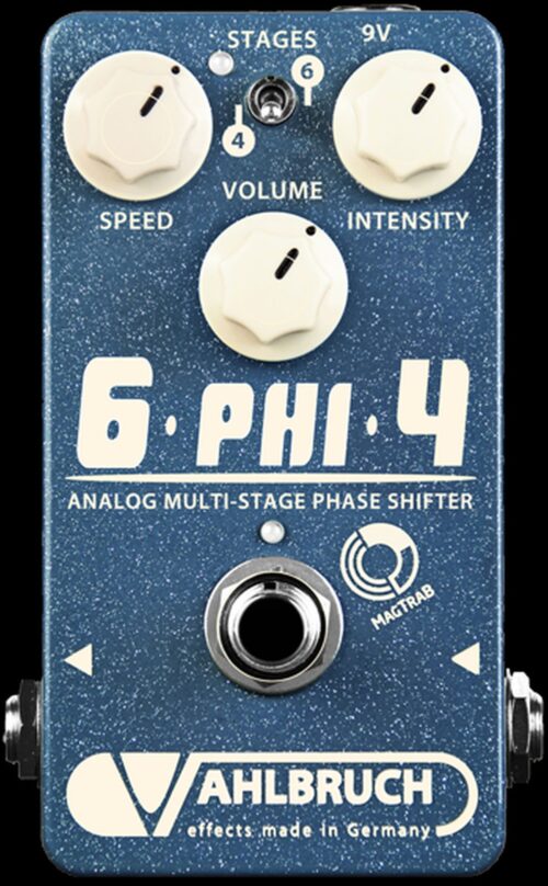 Vahlbruch „6-PHI-4“ analog multi stage phase shifter, phaser pedal