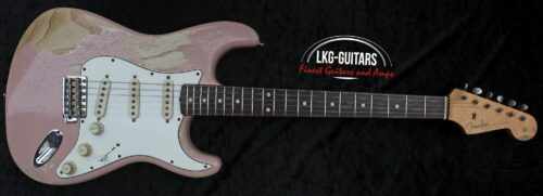 Fender Customshop Masterbuilt Dennis Galuszka – 1960 Stratocaster – Heavy Relic – Shell Pink – R104056