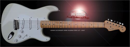 Fender Customshop Jimmie Vaughan Stratocaster-Closet Classic- Olympic White – R137978
