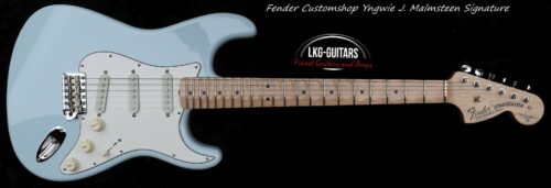 Fender Customshop Yngwie J. Malmsteen Signature Stratocaster – Sonic Blue – incl. Case
