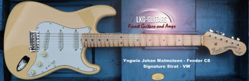 Fender Customshop Yngwie J. Malmsteen Signature Stratocaster - Vintage White - incl. Case
