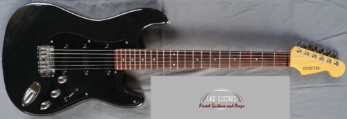 Schecter – S-Modell – Black – Baujahr ca. Mitte der 80ér Jahre – Super Zustand – incl. Case