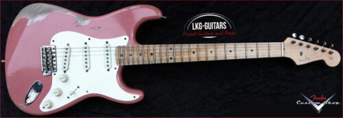 Fender Customshop 1956 Stratocaster - Heavy Relic - Fiesta Red Super Faded - LTE