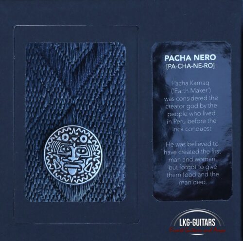 SILVER COIN GITARENGURTE – MADE IN EUROPE – Modell PACHA NERO